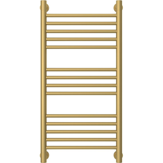 Полотенцесушитель водяной Сунержа Богема+ П14 800x400 мм (прямая перемычка) 032-0220-8040, золото матовое фото 2