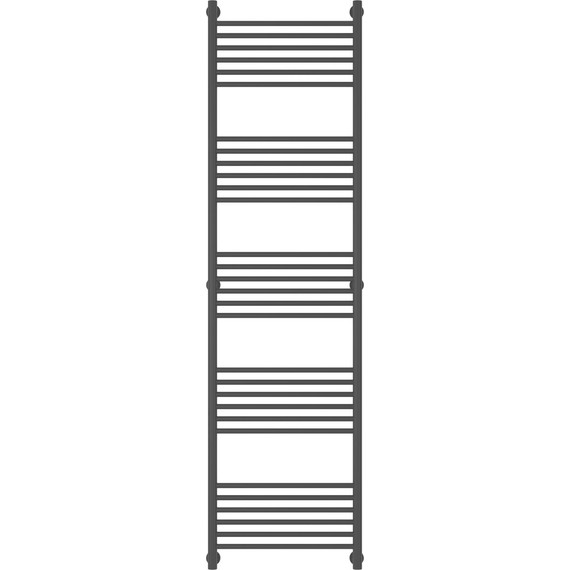 Полотенцесушитель водяной Сунержа Богема+ П30 1900x500 мм 31-0220-1950, чёрный матовый фото 2