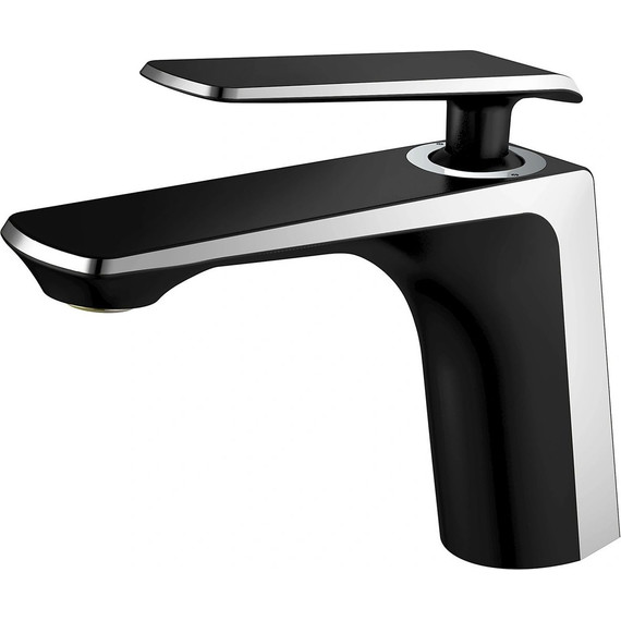 Смеситель для раковины Haiba HB10548-7, черный/хром фото 