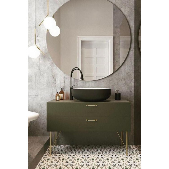 Смеситель для раковины высокий Bronze de Luxe Scandi 9015B, черный, Цвет производителя: чёрный - 5 Смеситель для раковины высокий Bronze de Luxe Scandi 9015B, черный, Цвет производителя: чёрный фото 5