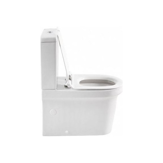 Унитаз-компакт безободковый Aquanet Rimless Nova-C1 BL-101N-TPT-A 203338 с тонкой крышкой микролифт фото 4