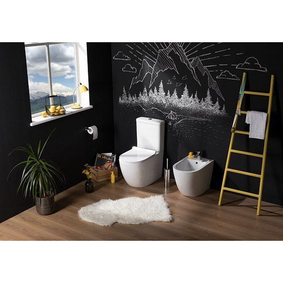 Унитаз-компакт безободковый Aquanet Rimless Cetus-C1 BL-102N-TPT 203342 с тонкой крышкой микролифт фото 8