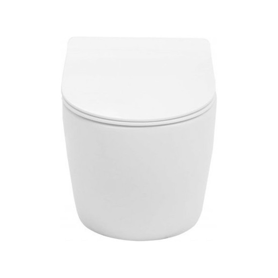 Унитаз подвесной Aquanet Rimless Cetus-W BL-102N-WHT 211908 с тонкой крышкой микролифт, Цвет производителя: белый - 2 Унитаз подвесной Aquanet Rimless Cetus-W BL-102N-WHT 211908 с тонкой крышкой микролифт, Цвет производителя: белый фото 2