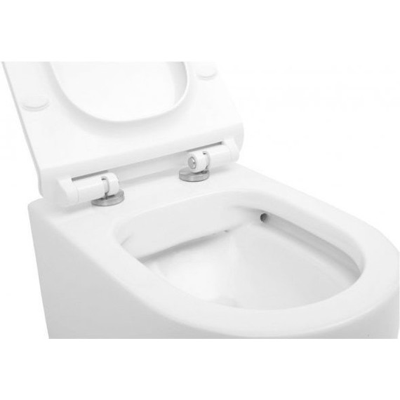 Унитаз подвесной Aquanet Rimless Cetus-W BL-102N-WHT 211908 с тонкой крышкой микролифт, Цвет производителя: белый - 7 Унитаз подвесной Aquanet Rimless Cetus-W BL-102N-WHT 211908 с тонкой крышкой микролифт, Цвет производителя: белый фото 7