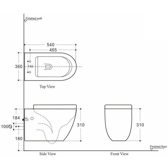 Унитаз подвесной Aquanet Rimless Cetus-W BL-102N-WHT 211908 с тонкой крышкой микролифт, Цвет производителя: белый - 8 Унитаз подвесной Aquanet Rimless Cetus-W BL-102N-WHT 211908 с тонкой крышкой микролифт, Цвет производителя: белый фото 8