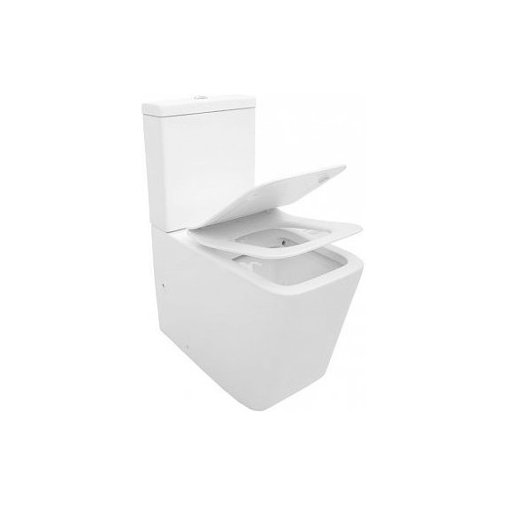 Унитаз-компакт безободковый Aquanet Rimless Tavr-C1 BL-103N-TPT 203346 с тонкой крышкой микролифт фото 6