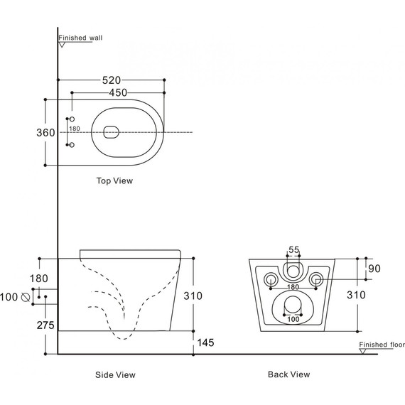 Унитаз подвесной Aquanet Rimless Atago 2.0 W LX-1905 243549 с тонкой крышкой микролифт - 2 Унитаз подвесной Aquanet Rimless Atago 2.0 W LX-1905 243549 с тонкой крышкой микролифт фото 2