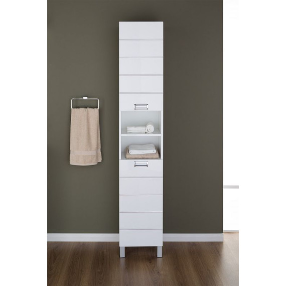 Пенал напольный Aquanet Доминика 35 см 170802, белый - 8 Пенал напольный Aquanet Доминика 35 см 170802, белый фото 8