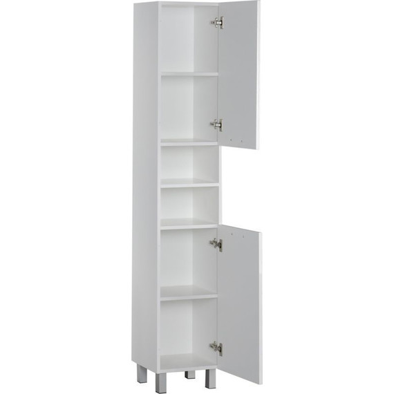 Пенал напольный Aquanet Доминика 35 см 170802, белый - 2 Пенал напольный Aquanet Доминика 35 см 170802, белый фото 2