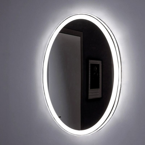 Зеркало Aquanet Комо 7085 70 см 196668 LED фото 