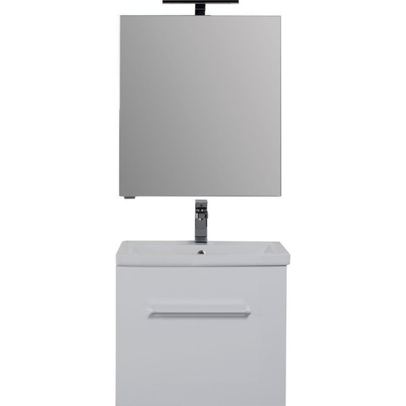 Тумба подвесная с раковиной Aquanet Порто 60 см 195730, белый - 11 Тумба подвесная с раковиной Aquanet Порто 60 см 195730, белый фото 11