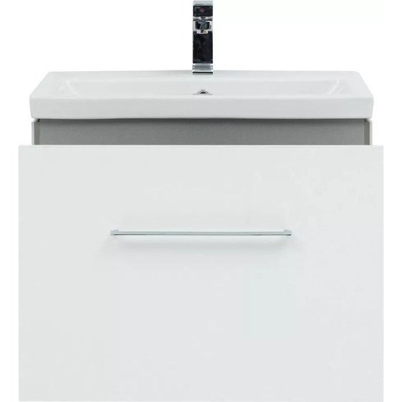 Тумба подвесная с раковиной Aquanet Порто 70 см 241747, белый - 5 Тумба подвесная с раковиной Aquanet Порто 70 см 241747, белый фото 5