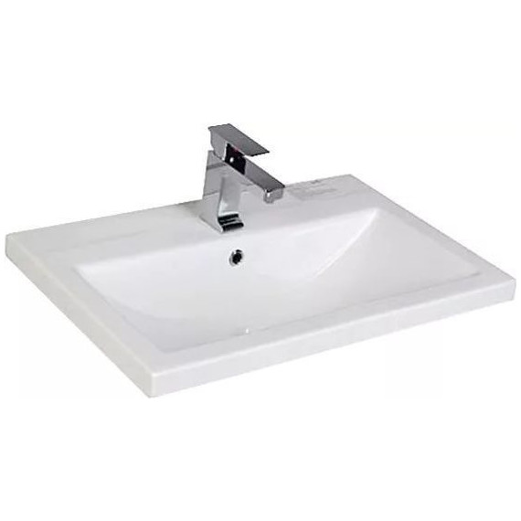 Тумба подвесная с раковиной Aquanet Порто 70 см 241747, белый - 6 Тумба подвесная с раковиной Aquanet Порто 70 см 241747, белый фото 6