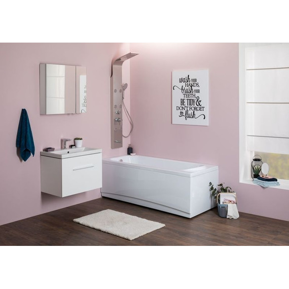 Зеркало-шкаф Aquanet Порто 70 см 241748, белый - 9 Зеркало-шкаф Aquanet Порто 70 см 241748, белый фото 9