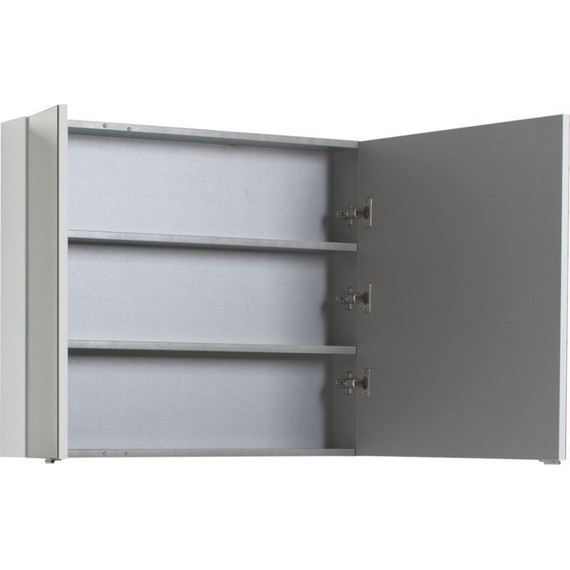 Зеркало-шкаф Aquanet Порто 80 см 195728, белый - 7 Зеркало-шкаф Aquanet Порто 80 см 195728, белый фото 7