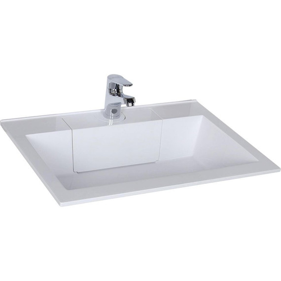 Тумба подвесная с раковиной Aquanet Алвита 100 см 235341, белый фото 7