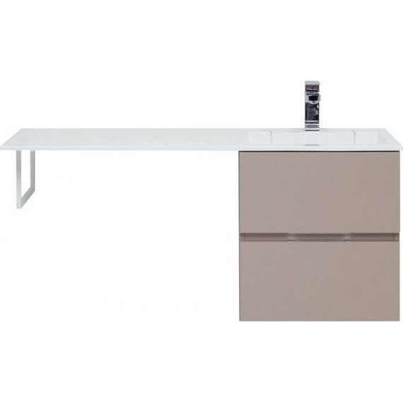 Тумба подвесная с раковиной-столешницей Aquanet Алвита 120 см 243661 R, капучино - 14 Тумба подвесная с раковиной-столешницей Aquanet Алвита 120 см 243661 R, капучино фото 14