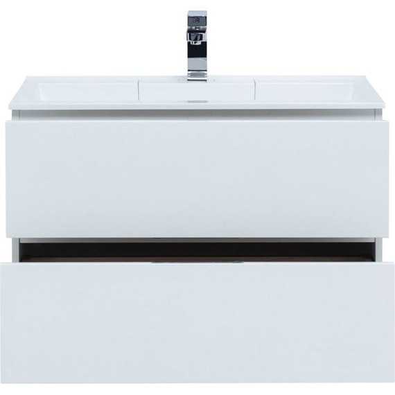 Тумба подвесная с раковиной Aquanet Алвита 90 см 235340, белый, Цвет фасада: белый - 5 Тумба подвесная с раковиной Aquanet Алвита 90 см 235340, белый, Цвет фасада: белый фото 5