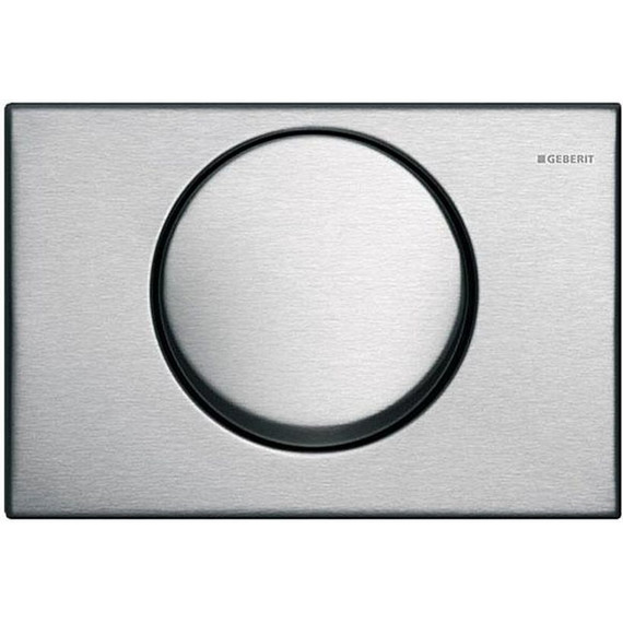 Кнопка смыва Geberit Delta 11 115.101.00.1, нержавеющая сталь фото 