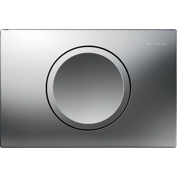 Кнопка смыва Geberit Delta 11 115.120.46.1, хром матовый фото 