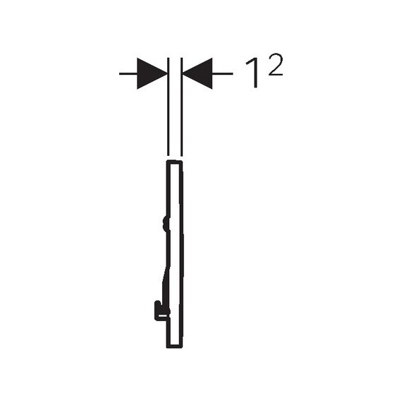 Кнопка смыва Geberit Sigma 30 115.893.KY.1, хром глянец фото 3
