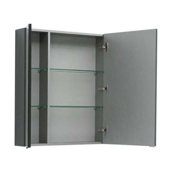 Зеркало-шкаф Aquanet Алвита 90 см 240110, серый антрацит фото 6