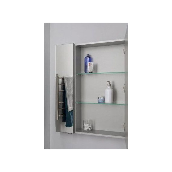 Зеркало-шкаф Aquanet Алвита 90 см 240110, серый антрацит фото 7