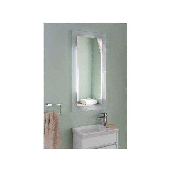 Зеркало Aquanet Нота 45 см 159094, алюминий - 4 Зеркало Aquanet Нота 45 см 159094, алюминий фото 4