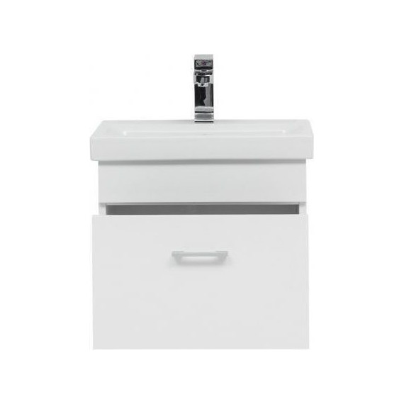 Тумба подвесная с раковиной Aquanet Нота 50 (Moduo Slim) 246955, белый - 5 Тумба подвесная с раковиной Aquanet Нота 50 (Moduo Slim) 246955, белый фото 5