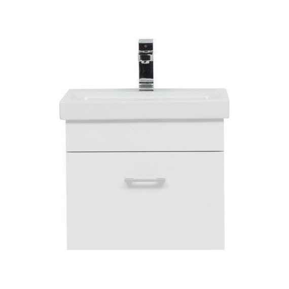 Тумба подвесная с раковиной Aquanet Нота 50 (Moduo Slim) 246955, белый - 6 Тумба подвесная с раковиной Aquanet Нота 50 (Moduo Slim) 246955, белый фото 6