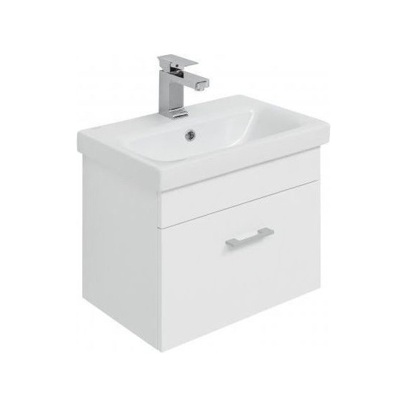 Тумба подвесная с раковиной Aquanet Нота 50 (Moduo Slim) 246955, белый - 10 Тумба подвесная с раковиной Aquanet Нота 50 (Moduo Slim) 246955, белый фото 10