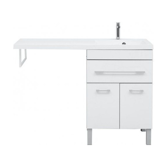 Тумба напольная с раковиной-столешницей Aquanet Верона 120 см 182507 R, белый - 7 Тумба напольная с раковиной-столешницей Aquanet Верона 120 см 182507 R, белый фото 7