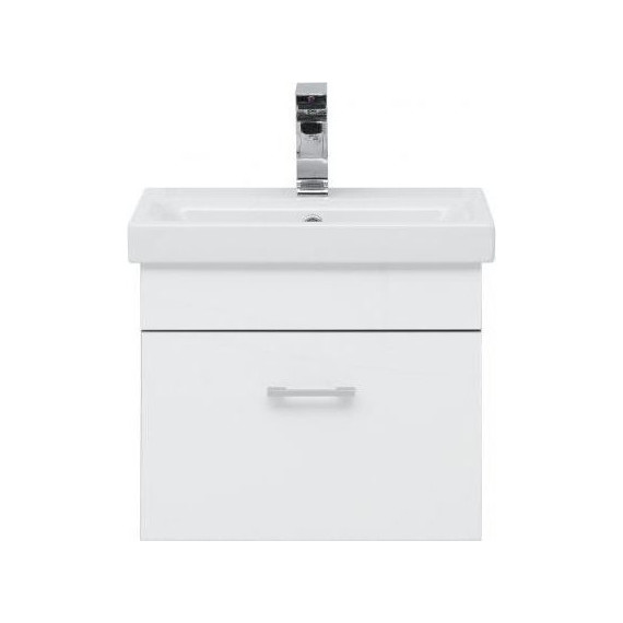 Тумба подвесная с раковиной Aquanet Верона 50 см (Moduo Slim) 246951, белый - 5 Тумба подвесная с раковиной Aquanet Верона 50 см (Moduo Slim) 246951, белый фото 5