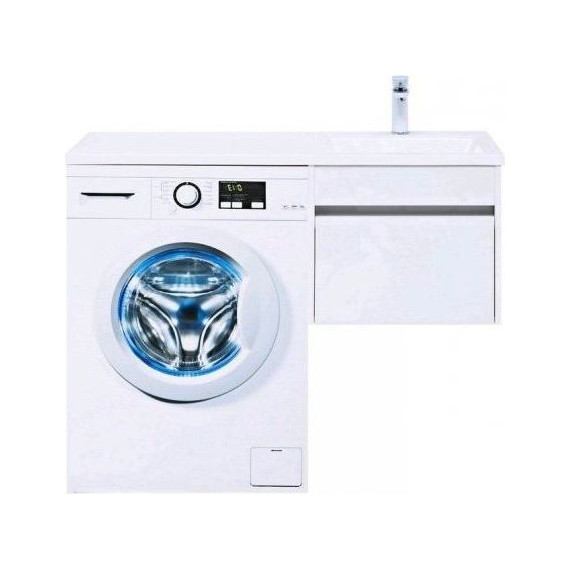 Тумба подвесная с раковиной-столешницей Aquanet Токио 110 см 236915 R, белый фото 10