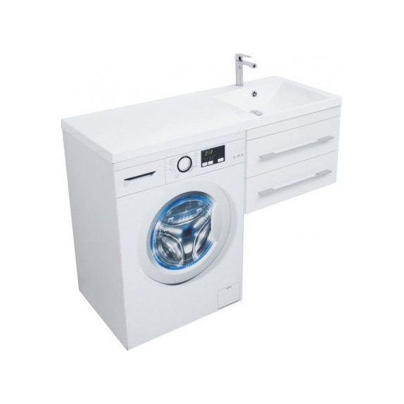 Тумба подвесная с раковиной-столешницей Aquanet Нота 120 см 171483 R, белый - 6 Тумба подвесная с раковиной-столешницей Aquanet Нота 120 см 171483 R, белый фото 6