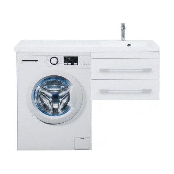 Тумба подвесная с раковиной-столешницей Aquanet Нота 120 см 171483 R, белый - 8 Тумба подвесная с раковиной-столешницей Aquanet Нота 120 см 171483 R, белый фото 8