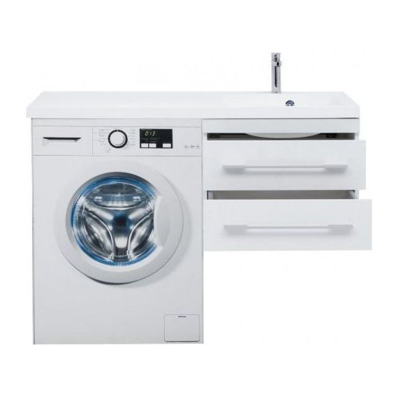 Тумба подвесная с раковиной-столешницей Aquanet Нота 120 см 171483 R, белый - 9 Тумба подвесная с раковиной-столешницей Aquanet Нота 120 см 171483 R, белый фото 9