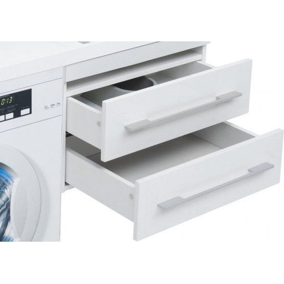 Тумба подвесная с раковиной-столешницей Aquanet Нота 120 см 171483 R, белый - 15 Тумба подвесная с раковиной-столешницей Aquanet Нота 120 см 171483 R, белый фото 15