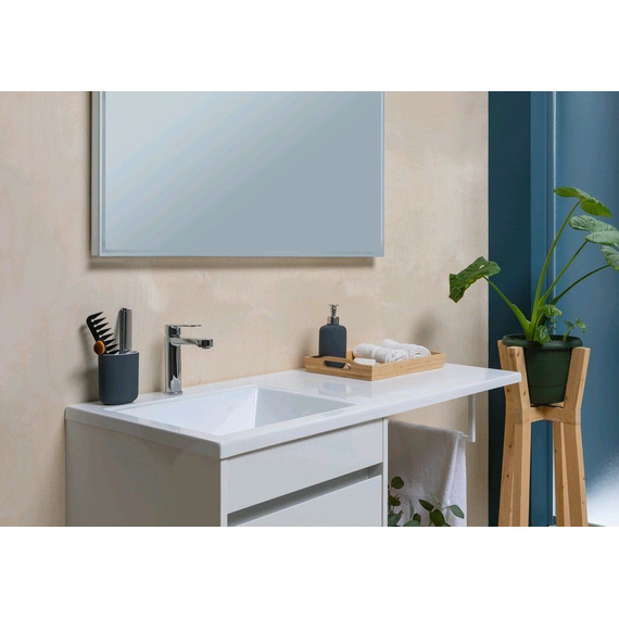 Тумба подвесная с раковиной-столешницей Aquanet Токио 110 см 236915 L, белый - 12 Тумба подвесная с раковиной-столешницей Aquanet Токио 110 см 236915 L, белый фото 12