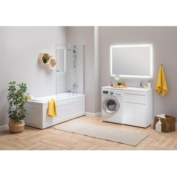 Тумба напольная с раковиной-столешницей Aquanet Токио 130 см 237746 R, белый - 14 Тумба напольная с раковиной-столешницей Aquanet Токио 130 см 237746 R, белый фото 14