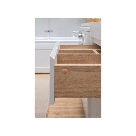 Тумба напольная с раковиной-столешницей Aquanet Токио 130 см 237746 R, белый - 20 Тумба напольная с раковиной-столешницей Aquanet Токио 130 см 237746 R, белый фото 20