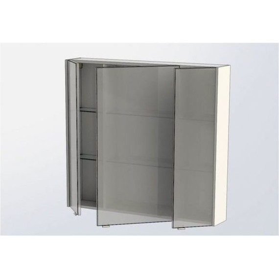 Зеркало-шкаф Aquanet Августа 100 см 210005, белый - 4 Зеркало-шкаф Aquanet Августа 100 см 210005, белый фото 4