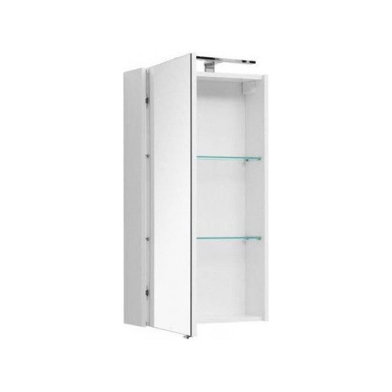 Зеркало-шкаф Aquanet Августа 50 см 210007, белый - 2 Зеркало-шкаф Aquanet Августа 50 см 210007, белый фото 2