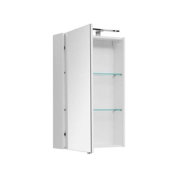 Зеркало-шкаф Aquanet Августа 58 см 210008, белый фото 2