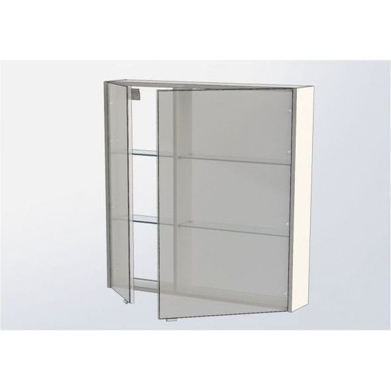 Зеркало-шкаф Aquanet Августа 90 см 210013, белый - 4 Зеркало-шкаф Aquanet Августа 90 см 210013, белый фото 4