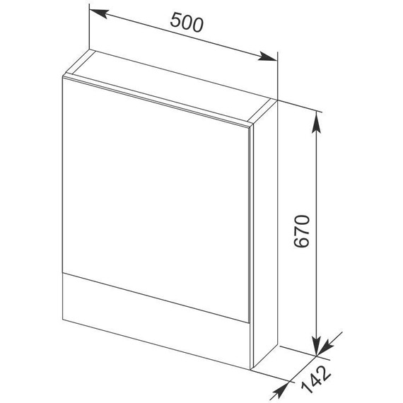 Зеркало-шкаф Aquanet Верона 50 см 207763, белый - 7 Зеркало-шкаф Aquanet Верона 50 см 207763, белый фото 7