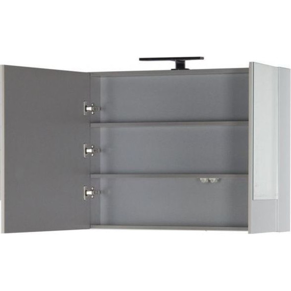 Зеркало-шкаф Aquanet Верона 90 см 172339, белый - 2 Зеркало-шкаф Aquanet Верона 90 см 172339, белый фото 2