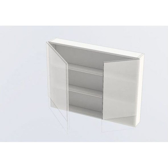 Зеркало-шкаф Aquanet Верона 90 см 172339, белый - 5 Зеркало-шкаф Aquanet Верона 90 см 172339, белый фото 5