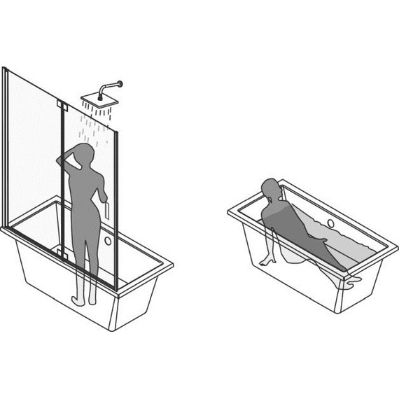 Ванна акриловая Jacob Delafon Capsule 120х80 см E6D122-00 с ножками, Размер - мм: 1200х800 фото 4