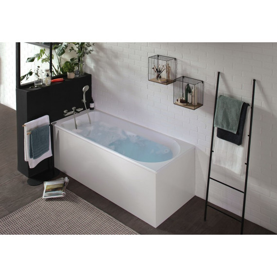 Ванна акриловая Jacob Delafon Odeon Rive Gauche 170х70 см E6D151-00 с ножками, Размер - мм: 1700х700 - 3 Ванна акриловая Jacob Delafon Odeon Rive Gauche 170х70 см E6D151-00 с ножками, Размер - мм: 1700х700 фото 3